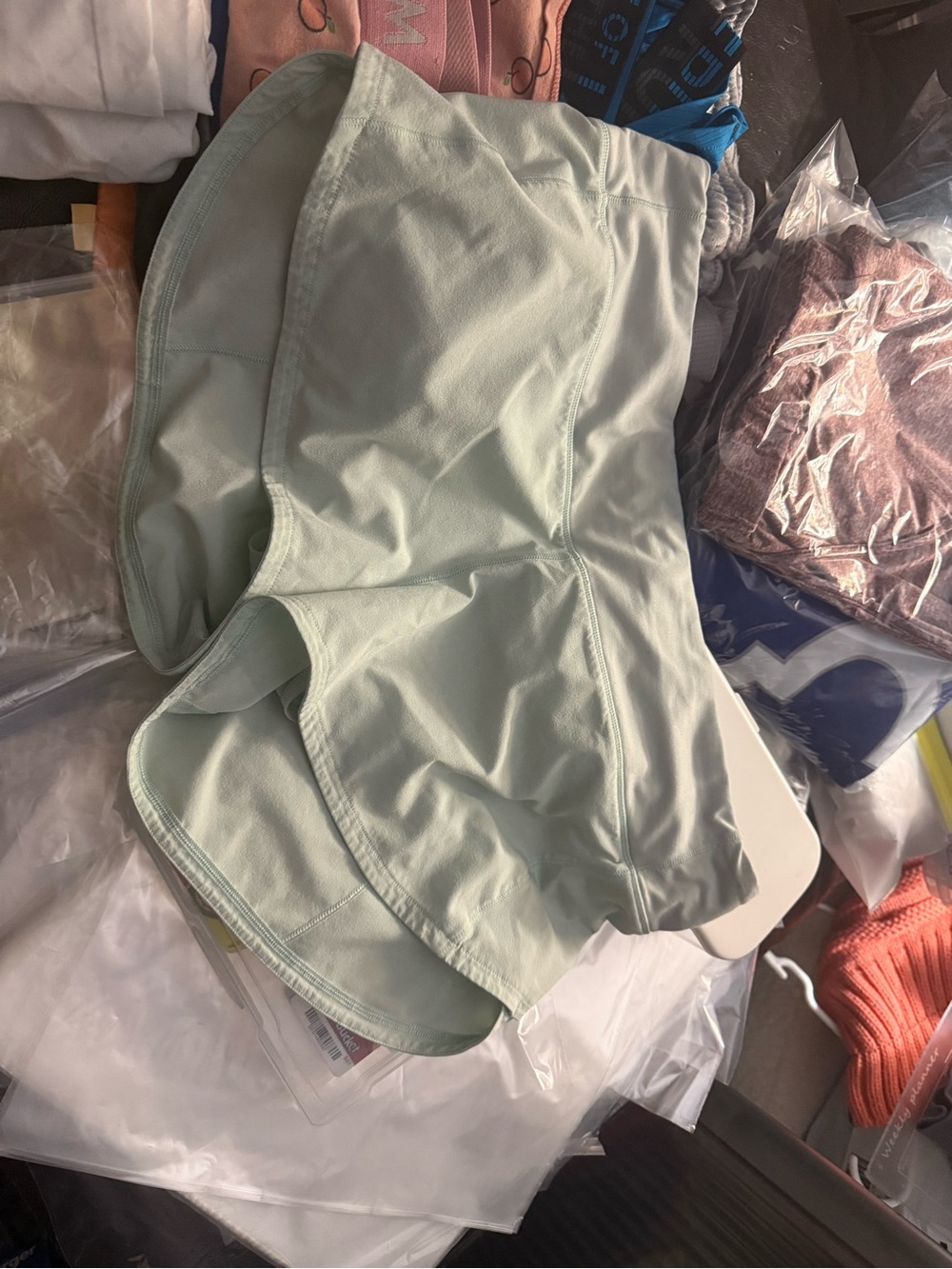lululemon athletica Mint Green Athletic Shorts